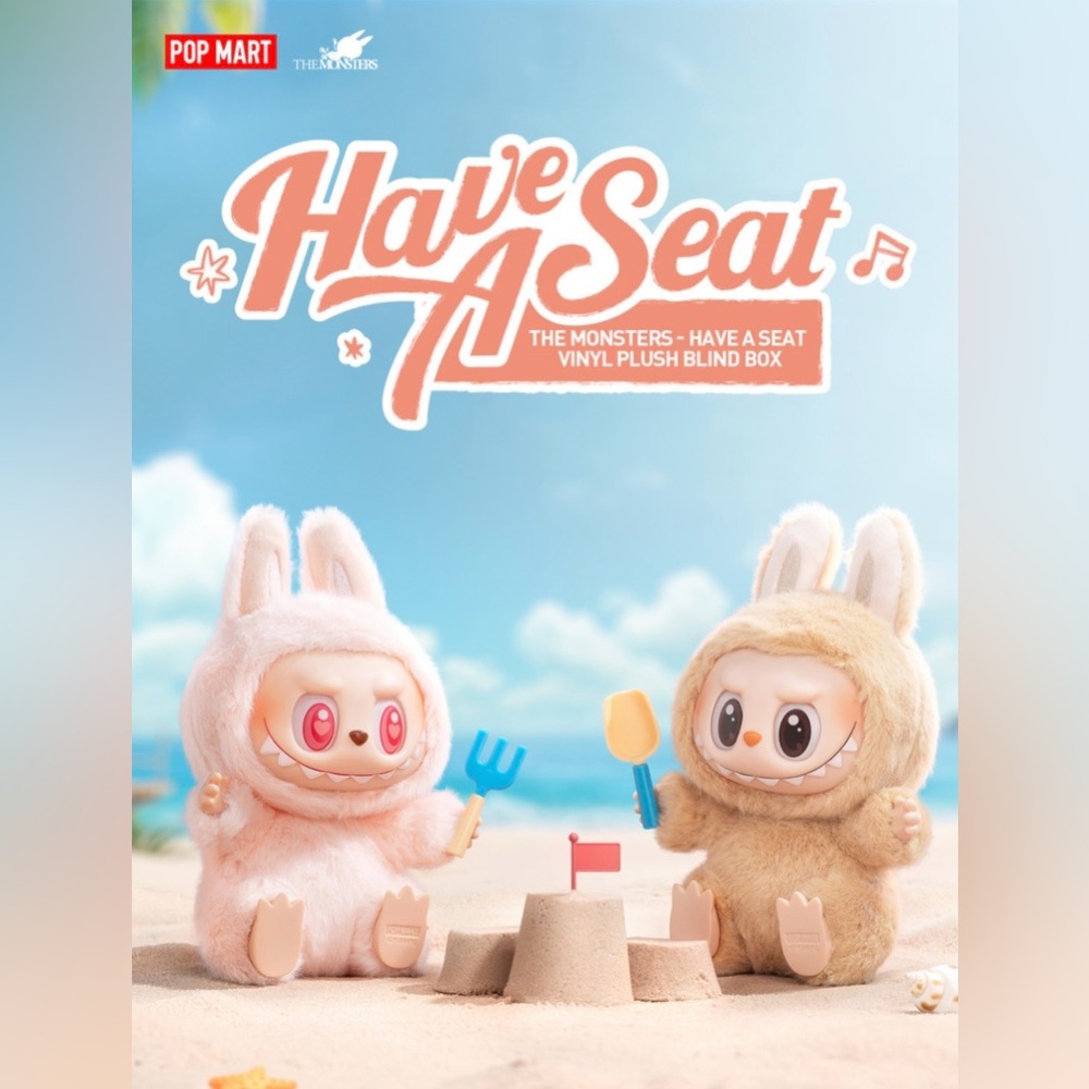 THE MONSTERS - Have a Seat Vinyl Plush Blind Boxes (Bundle)